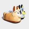 Bluey Adult Bandit & Chilli 3D Slippers - Blue/Orange - image 2 of 4