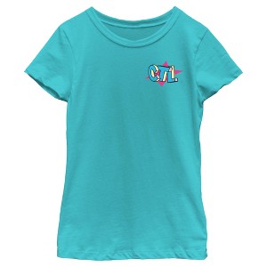 Girl's Fortnite CTL Retro Small Logo T-Shirt - 1 of 4