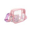 Hello Kitty & Friends My Melody & Kuromi 7 inch Clear Crossbody Stadium  Bag - 3 of 4