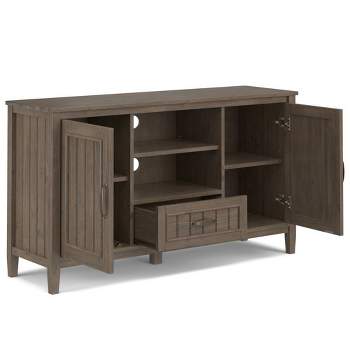 Rowan TV Stand for TVs up to 60" Smoky Brown - Wyndenhall