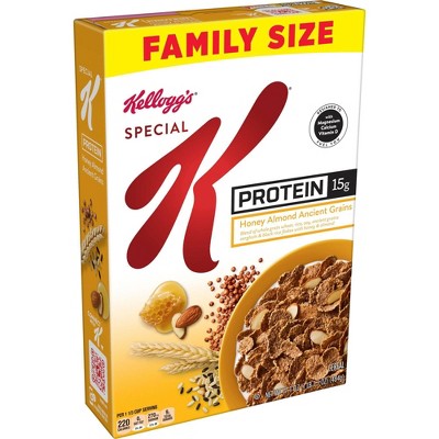 Special K Protein Honey Almond Ancient Grain Breakfast Cereal - 17.1oz - Kellogg's