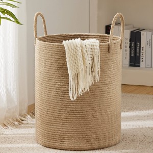 Laundry Hamper Basket by Generic, 58L Tall Laundry Basket, Baby Nursery Hamper - 1 of 4