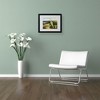 Trademark Fine Art -Victor Giton 'One Heron at the Beach' Matted Framed Art - 3 of 4