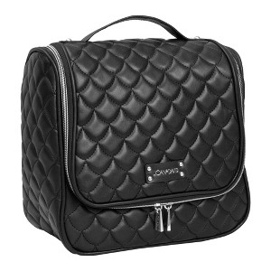 Joan & David The Teardrop Quilted Hanging Toiletry Cosmetic Bag - 1 of 4