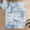 Washable Area RugModern Abstract Rugs for Living Room Soft Rug Non-Slip Large Area Rugs Contemporary Rug Indoor Stain Resistant Bedroom Rugs - 2 of 4