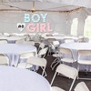Big Dot of Happiness Baby Gender Reveal - Team Boy or Girl Party Decorations - Boy or Girl - Outdoor Letter Banner - 2 of 4