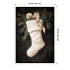 Amanti Art 23"x33" Christmas Stocking Pine Ribbon Melloi Framed Canvas Wall Art - 4 of 4