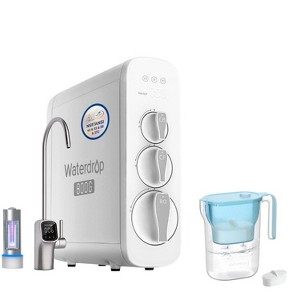 Waterdrop G3P800 Reverse Osmosis System Plus 1 Water Filter Pitcher - 1 of 4