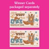 Big Dot of Happiness My First Rodeo - Little Cowboy 1st Birthday Party Game Scratch Off Cards - 22 Count - 3 of 4