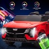 Ride on Car for Kids, 2 Seater 24V Licensed Cadillac Electric Car Toy Toddlers Battery Powered Ride on Truck - 2 of 4