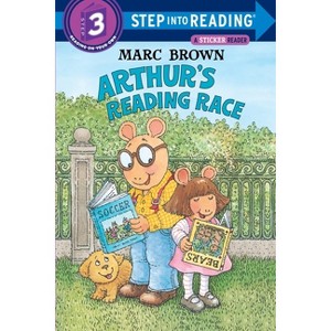 Arthur's Reading Race - (Step Into Reading) by  Marc Brown (Mixed Media Product) - 1 of 1