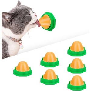 Potaroma 6 Pack Cat Energy Ball Toys, Includes Catnip - 1 of 3