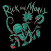 Men's Rick and Morty Tentacle Glitch Sketch T-Shirt - image 2 of 4