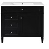 Grungis Bathroom Vanity with Single Top Sink,Modern Bathroom Vanity Storage Cabinet with 2 Drawers and a Tip-out Drawer - 4 of 4