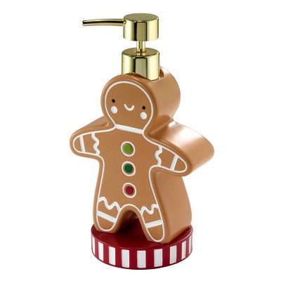 Avanti Linens Gingerbread Man Lotion Dispenser