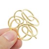 Unique Bargains Women's Round Lines Ponytail Buckle Hair Clip 1 Pc - 4 of 4