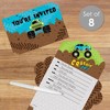 Big Dot of Happiness Smash and Crash - Monster Truck - Fill-In Cards - Boy Birthday Party Fold and Send Invitations - Set of 8 - 2 of 4