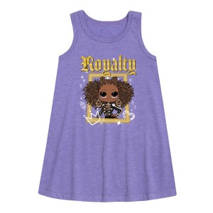 - LOL Surprise! - Royal Bee Graphic Sleeveless Aline Dress - 1 of 3