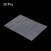 Unique Bargains PE Material Transparent Tear-resistant Dust-proof Plastic Poly Bags 30 Pcs - 3 of 3