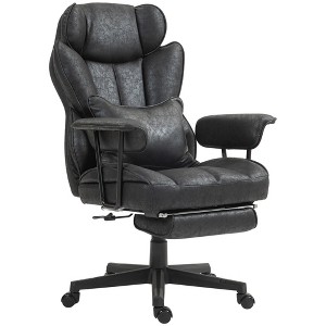 Aghana Digitals 396lbs Big & Tall Executive Office Chair with 140° Recline, Footrest, Lumbar - 1 of 4