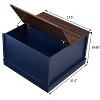 Farmhouse Square Coffee Table with Lift-up Top, Coffee Table with Storage - 2 of 4
