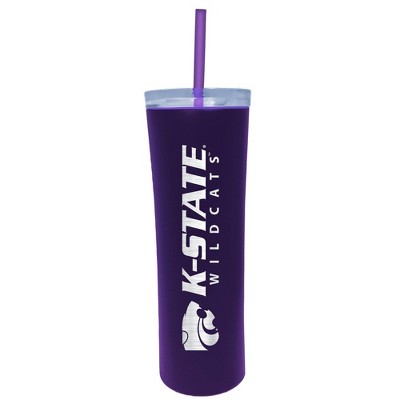 NCAA Kansas State Wildcats 18oz Stainless Steel Skinny Tumbler