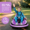 Ride on Bumper Car for Toddlers, 12V Battery Car for Kids W/Parent Remote - 4 of 4