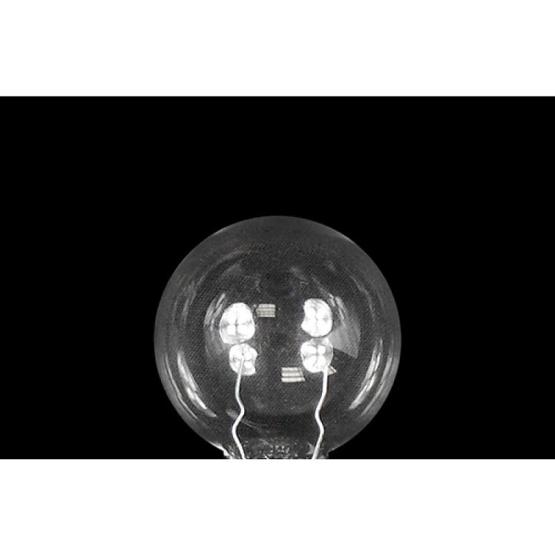 Northlight 40ct Shiny Clear Transparent Glass Ball Christmas Ornaments 1.5" (40mm), 2 of 3