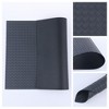 REGALWOVEN Leather Dining Heat Resistant Placemats 17 x 12 Inch 6 Pcs - 2 of 4