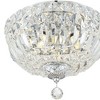 Crystorama Lighting Roslyn 3 - Light Flush Mount in  Polished Chrome - 3 of 4