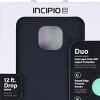 Incipio Duo Series Dual Layer Case for Moto G Power (2021) - Matte Black - 2 of 3