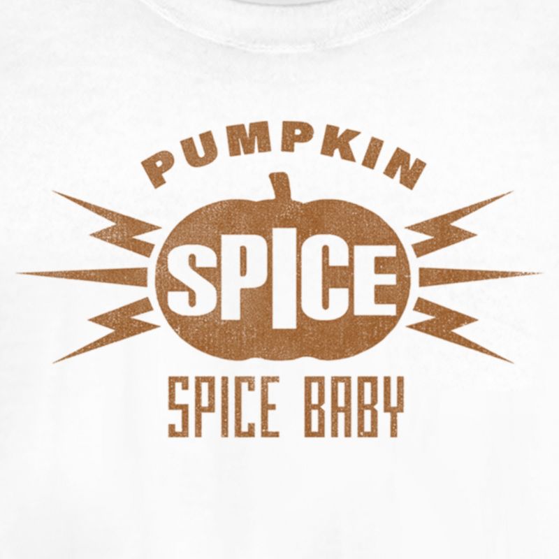 Juniors Womens Lost Gods Pumpkin Spice Baby T-Shirt, 2 of 5