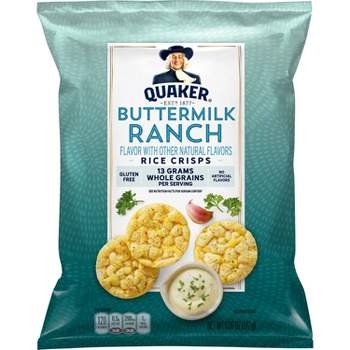Quaker Rice Crisp Ranch Buttermilk - 6.06oz