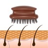Unique Bargains Portable Shampoo Massage Hair Brush 3.94''x2.95'' 1 Pc - 2 of 4