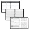 Monthly Planner in Business Week Format, 10 x 8, Black Cover, 12-Month (Jan to Dec): 2025 - 4 of 4