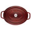 STAUB Cast Iron Oval Cocotte, Dutch Oven, 5.75-quart, serves 5-6, Made in France - 2 of 4