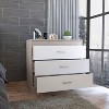 CAVINAS Dresser for Bedroom,Modern Dressers & Chest of Drawers with 3 Drawer and Metal Handles for Living Room,Office,Entryway - 2 of 4
