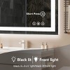 Kumasinova Anti-Fog LED Bathroom Mirror,Bathroom Vanity Mirror with Dual Light Source & 3 Lighting Modes,Wall Mirror for Bathroom,Living Room - 4 of 4