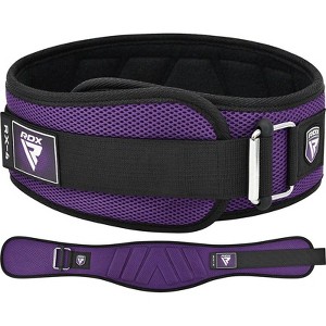 RDX Sports Weightlifting Belt RX4 - Premium Support for Powerlifting, Bodybuilding, and CrossFit Training - 1 of 4