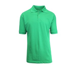 Galaxy By Harvic Men's Short Sleeve Pique Polo Shirt - 1 of 2