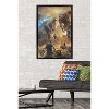 Trends International Justice League vs. Godzilla vs. Kong - Street Battle Framed Wall Poster Prints - 2 of 4