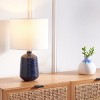 Orrick Table Lamp - 19.25 Inch Height - TBL9003 - Navy - Safavieh - 4 of 4