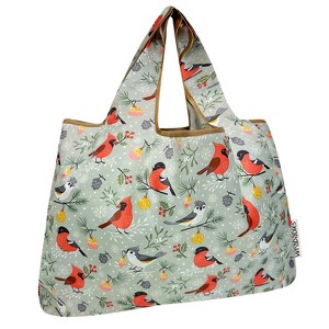 Wrapables Large Foldable Tote Nylon Reusable Grocery Bags - 1 of 4