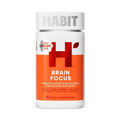 thumbnail image 2 of Brain Supplement Capsules - Focus, Memory & Clarity Support, 60 Count 2 of 5