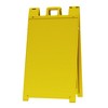 Plasticade 130-Y Signicade A Frame Plain Portable Folding Sidewalk Sign, Yellow - image 4 of 4