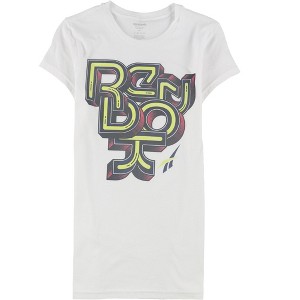 Reebok Womens Abstract Logo Graphic T-Shirt - 1 of 2