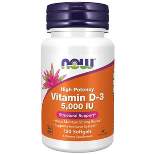 Now Foods Vitamin D-3 5,000 IU 120 Softgel