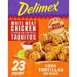 Delimex Chicken Corn Taquitos Frozen Snacks - 23ct