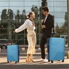 BEAFUP Hardshell Luggage Sets 3 Piece Double Spinner 8 Wheels Suitcase with TSA Lock Lightweight 20''24''28'' - 2 of 4