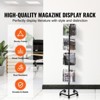 VEVOR Brochure Display Rack, 4-Tier 32 Pockets Rotating Magazine Literature Display Stand for Postcards, 360° Spinning Greeting Cards Rack - 3 of 4